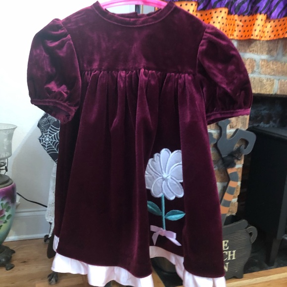 infant velvet dresses